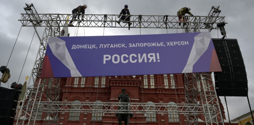 Orosz választásokat tartottak az elfoglalt ukrán területeken