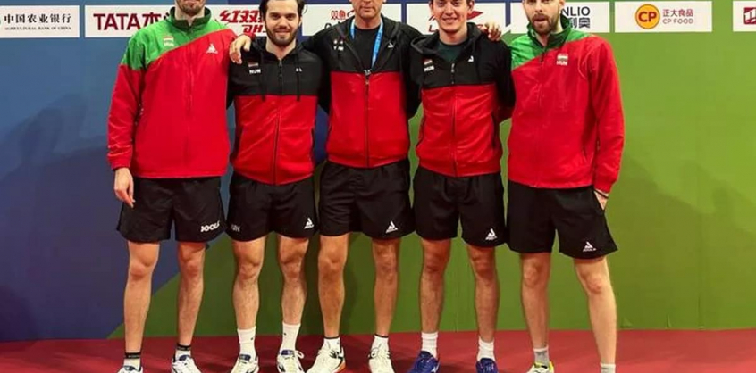 Ismét győzött a magyar férfi csapat az asztalitenisz csapat-világbajnokságon