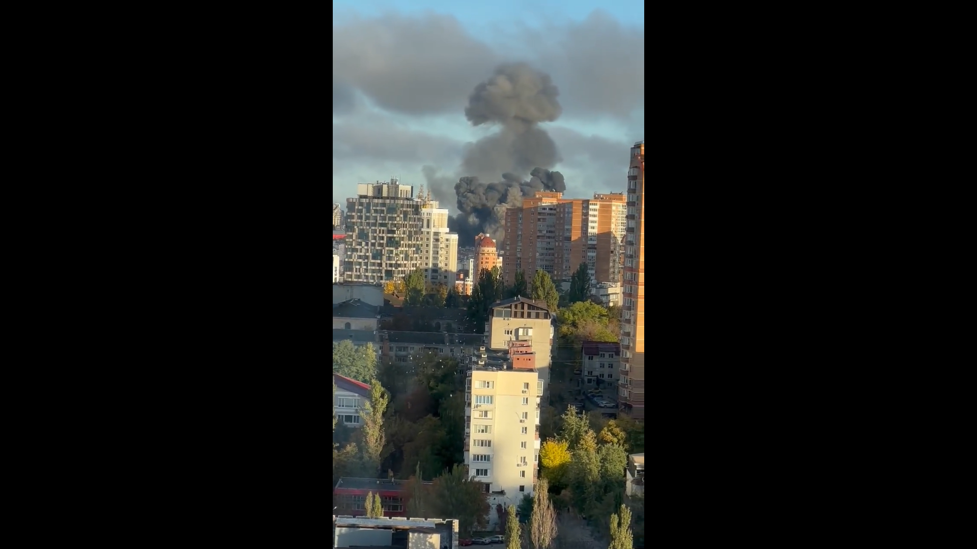 Óriási robbanások rázták meg Kijev központját