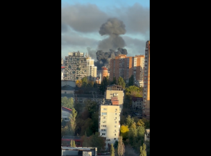 Óriási robbanások rázták meg Kijev központját