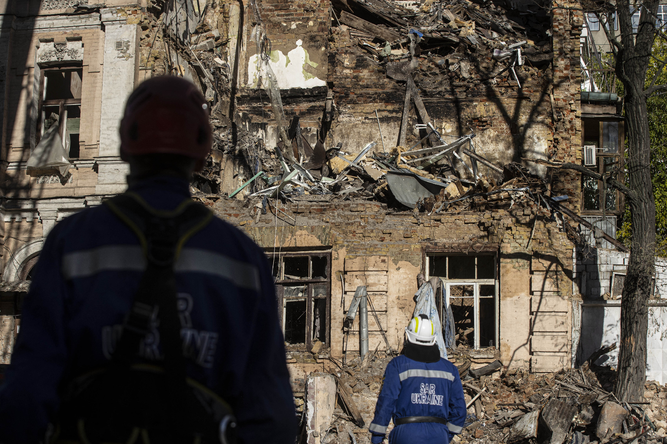 Heves orosz légicsapások érték Ukrajnát