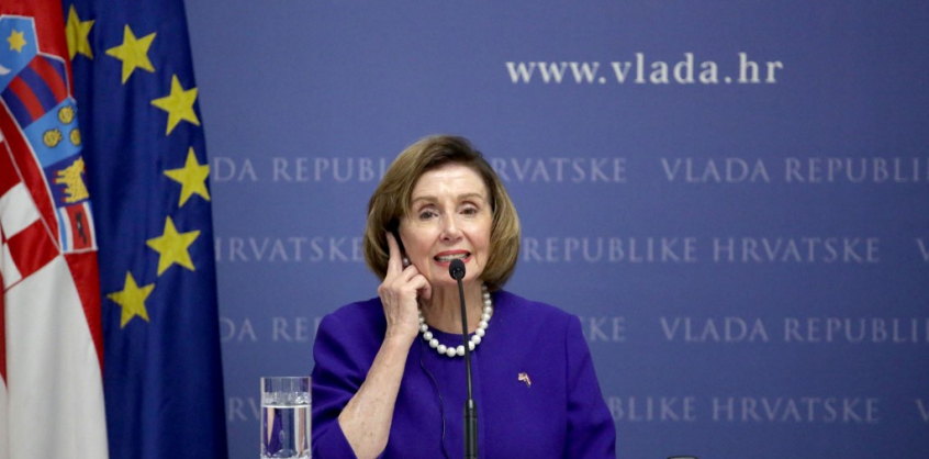 Nancy Pelosi Zágrábban: az USA támogatása Ukrajna felé szilárd lábakon áll