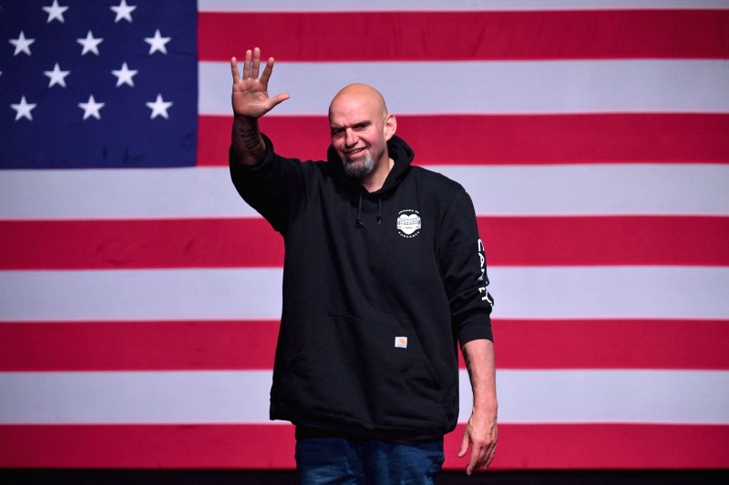 US-VOTE-ELECTION-PENNSYLVANIA-FETTERMAN