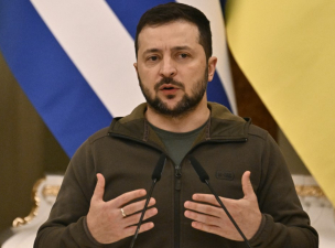 Zelenszkij: semmit nem hagytak a kivonulás után az oroszok Herszonban