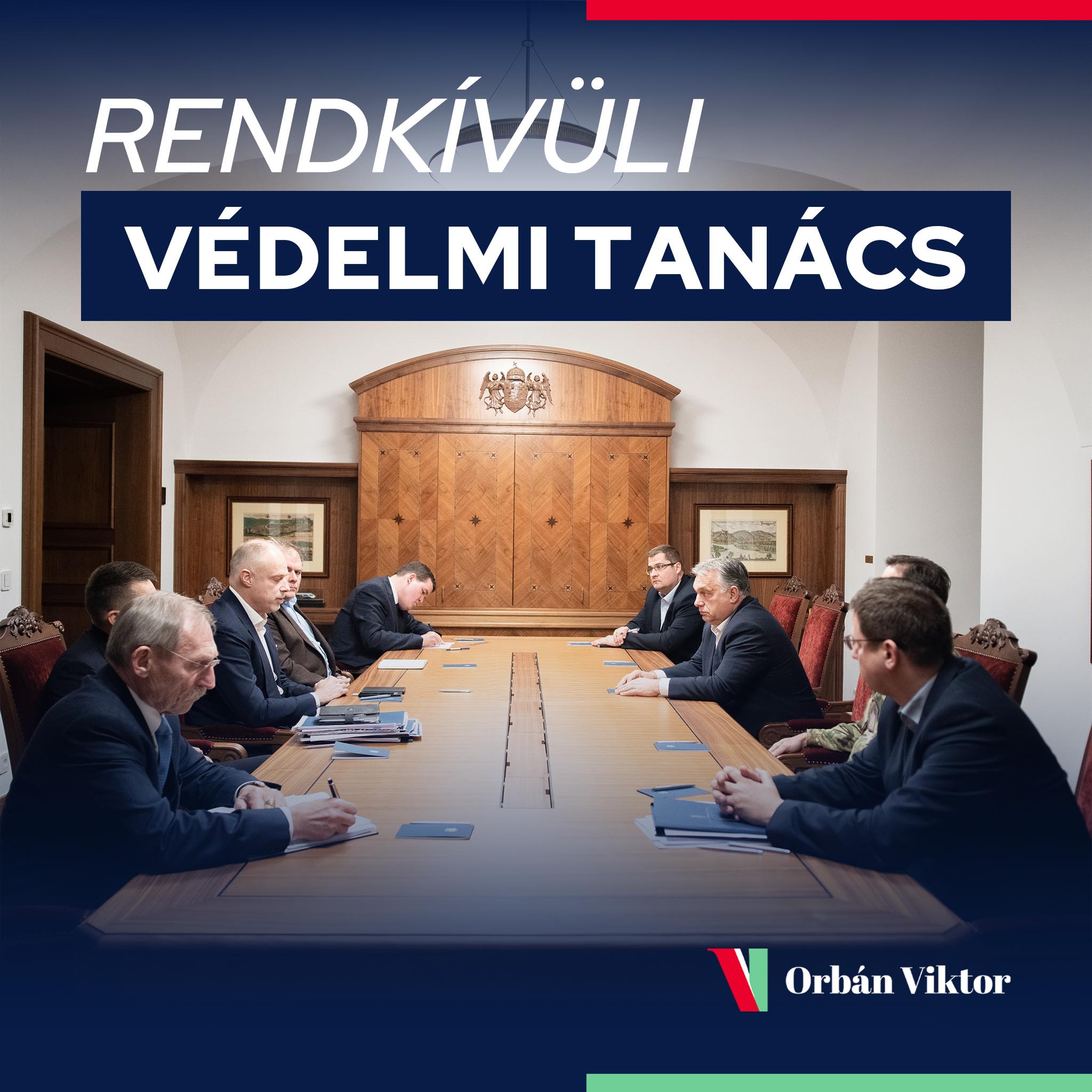Orbán Viktor vezetésével rendkívüli ülést tartott a Védelmi Tanács a Karmelitában