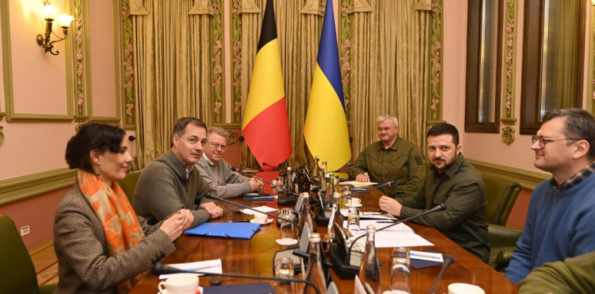 Újfent 37 millió euró segítséget küld Belgium Ukrajnának