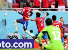 Némi szerencsével Costa Rica javított Japán ellen