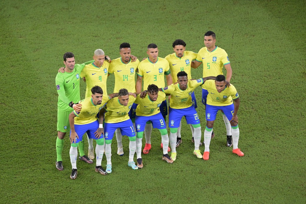 Továbbjutott Brazília válogatottja