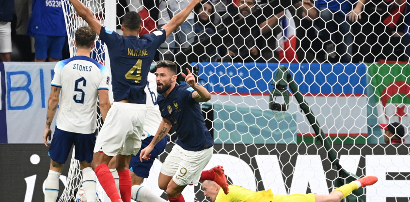 Szuperrangadó után: Anglia legyőzésével Franciaország elődöntős