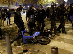 Franciaország-Marokkó: mindkét csapat szurkolói összecsaptak Párizsban