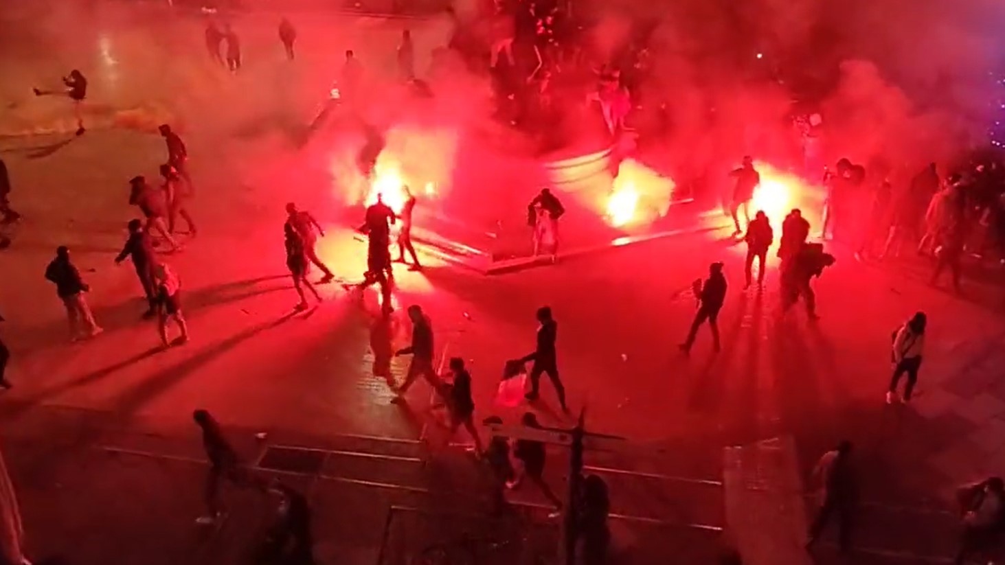 Zavargások Franciaországban a francia-marokkói vb-meccs után