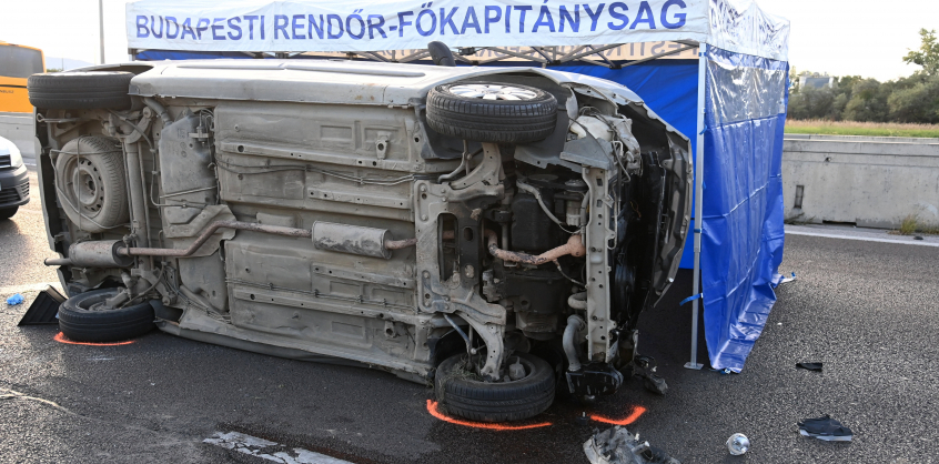 Halálos baleset miatt teljes útzár az M3-as autópályán