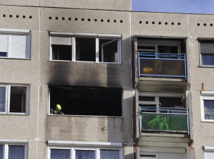 Lakástüzet okozott a tűzijáték Miskolcon