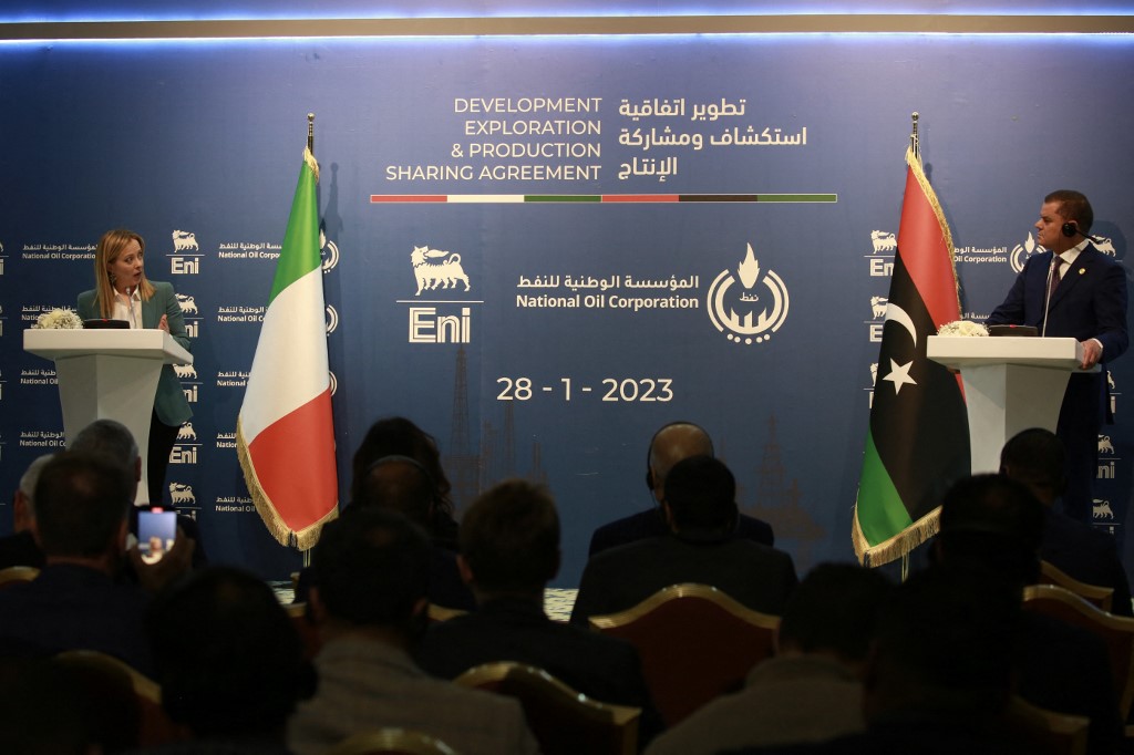 Jelentős energetikai megállapodást írtak alá az olasz kormányfő líbiai látogatásán