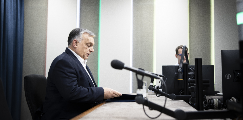 Orbán Viktor szerint ha a baloldal lenne kormányon, már rég belesodródtunk volna a háborúba