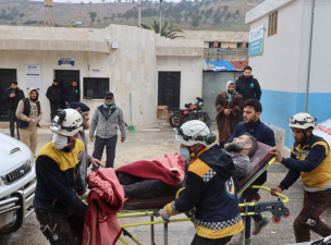 Török-szíriai földrengés: Szíriában több mint 380 halott és csaknem 1000 sebesült van