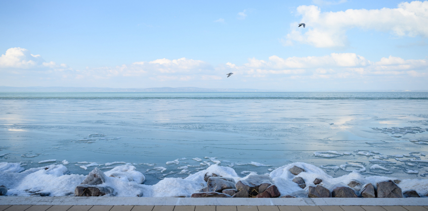 Életveszélyes a Balaton jege