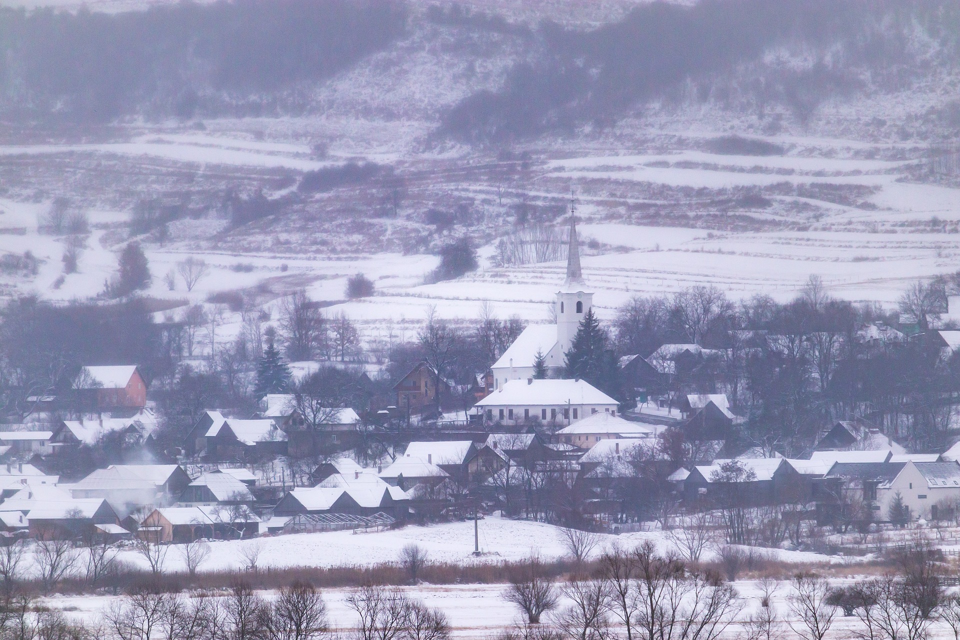 Mínusz 31 Celsius-fokot mértek az erdélyi Kárpát-kanyarban