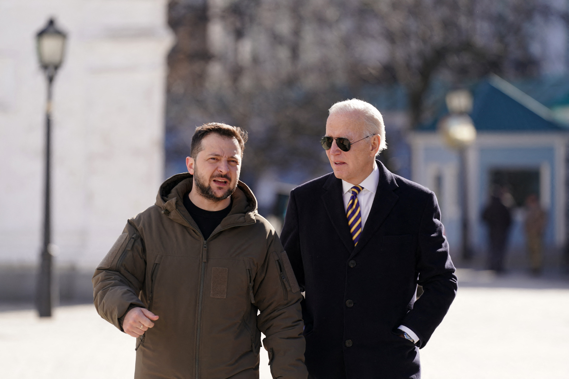 Kijevbe érkezett Joe Biden 
