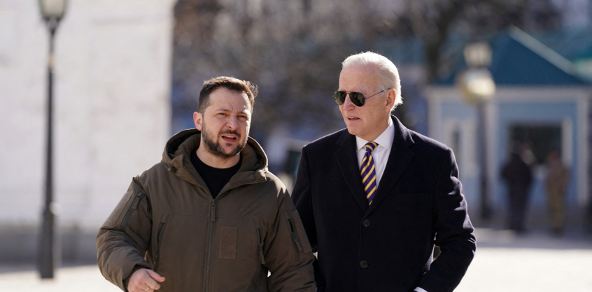 Kijevbe érkezett Joe Biden 