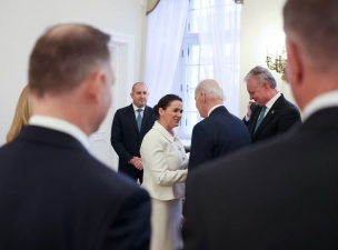 Novák Katalin találkozott Joe Bidennel