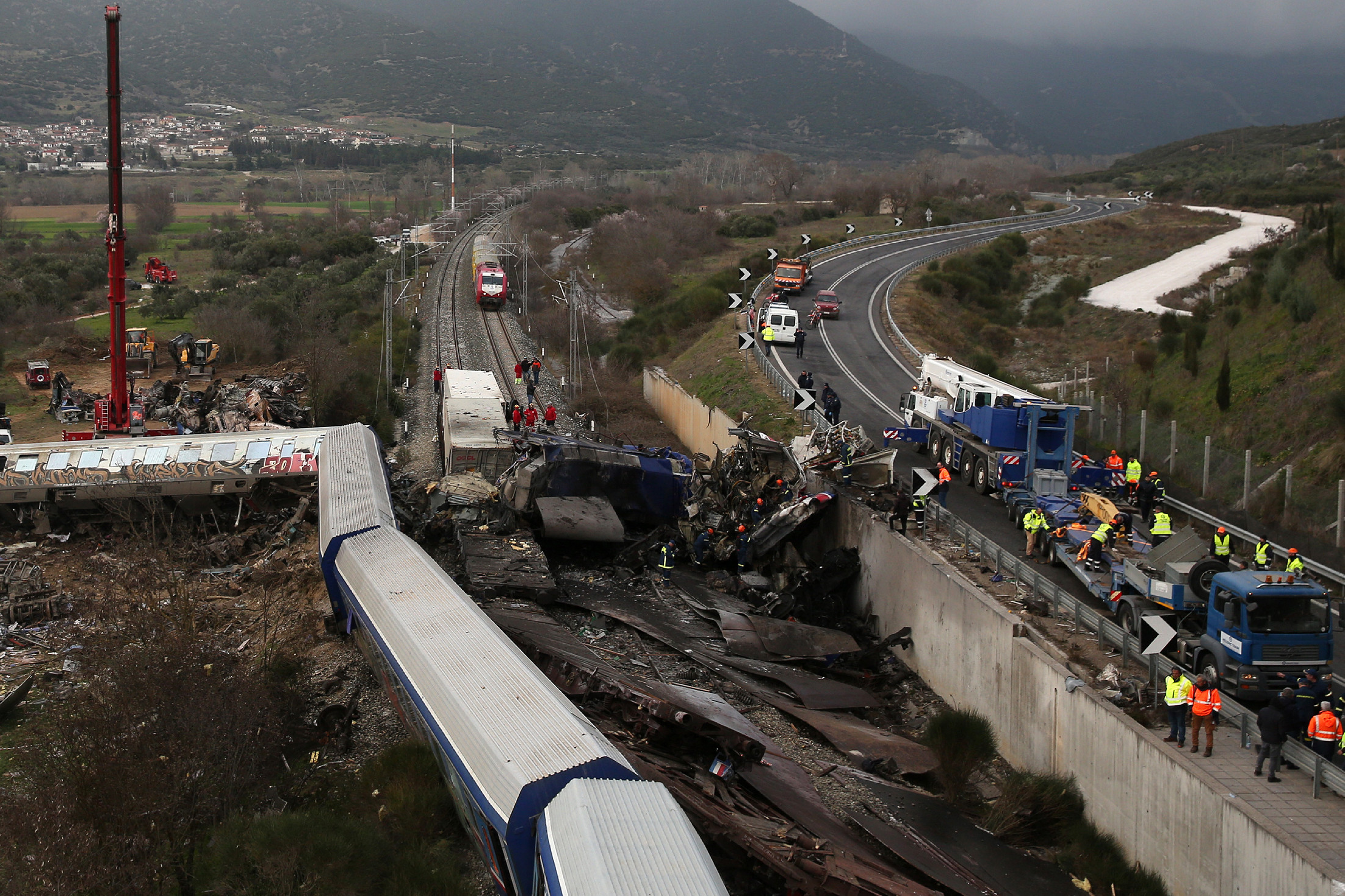 A kormányfő szerint tragikus emberi tévedés okozta a görögországi vonatbalesetet