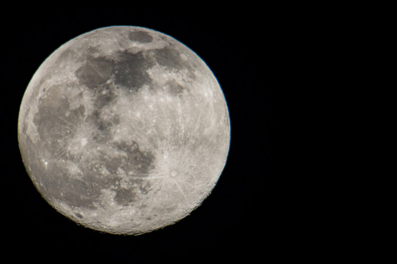 The Moon As Seen From The Netherlands