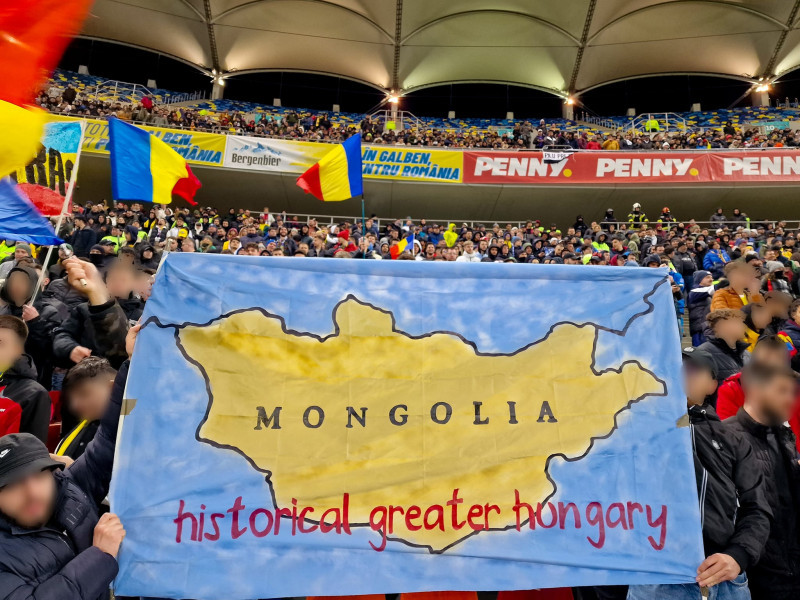 Még a Belarusz elleni meccsen is magyarozni kezdtek a román ultrák