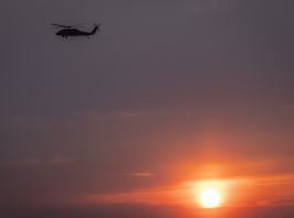 Összeütközött két katonai helikopter