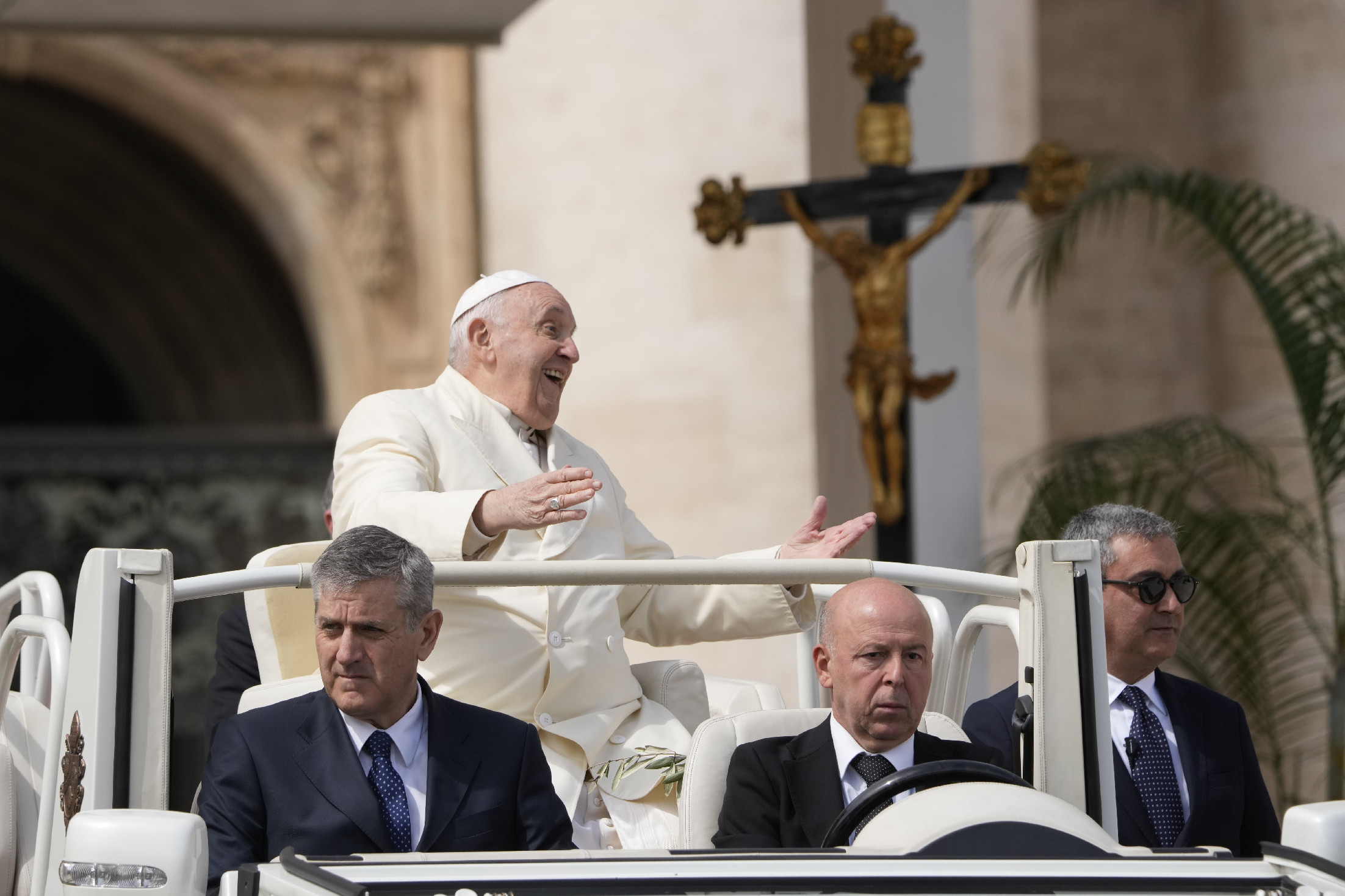 Ferenc pápa megnyitotta a húsvéti nagyhetet