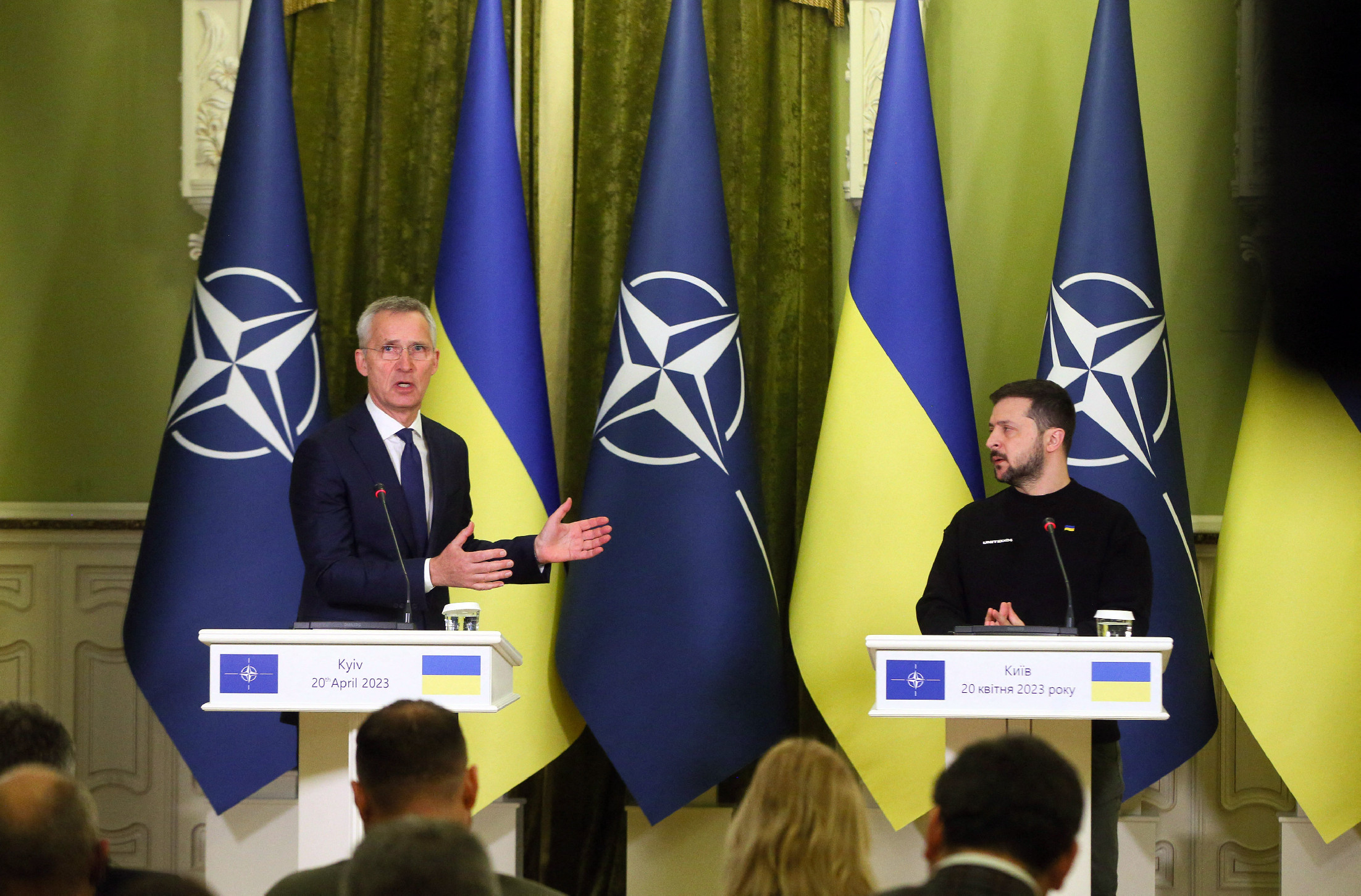 Stoltenberg szerint Ukrajna helye a NATO-ban van