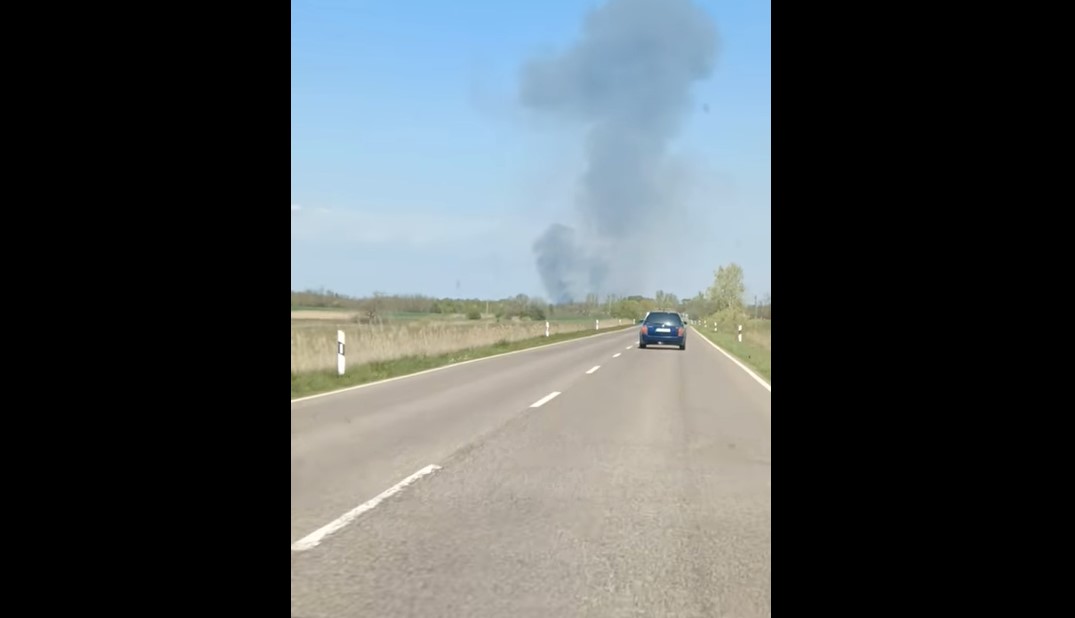 Tíz hektár nádas lett a lángok martaléka a Hortobágy mellett