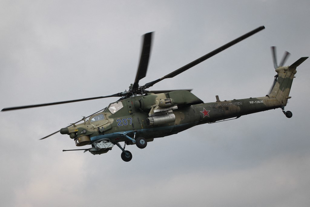 Lezuhant egy orosz katonai helikopter a Krím-félszigeten