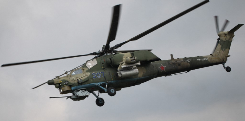 Lezuhant egy orosz katonai helikopter a Krím-félszigeten