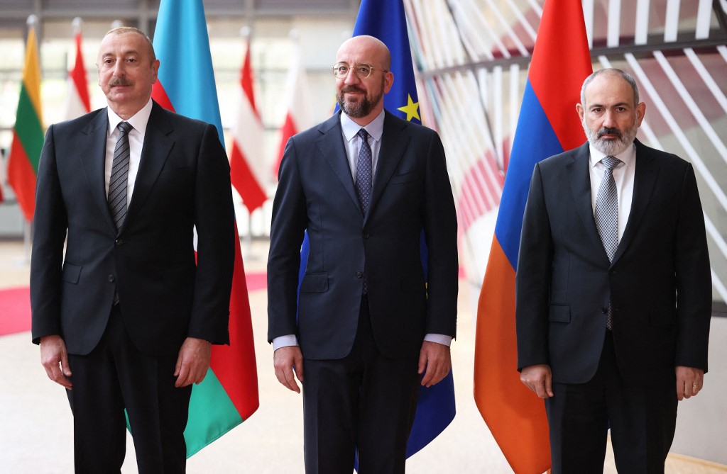 Charles Michel: fenn kell tartani a párbeszédet az örmény-azeri békemegállapodás aláírása érdekében