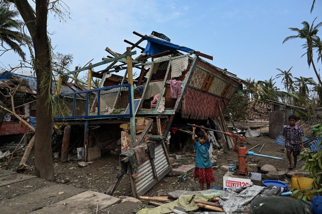 UNICEF: több millió gyerek került veszélybe a Mocha ciklon után Mianmarban és Bangladesben