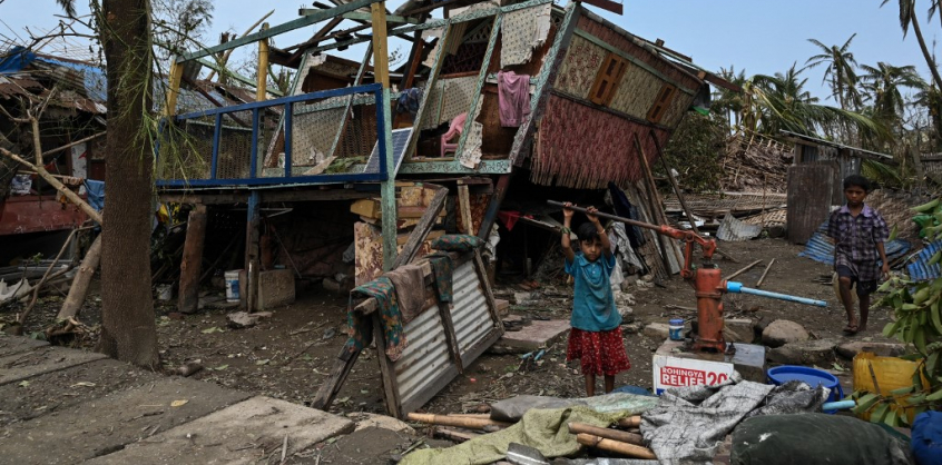 UNICEF: több millió gyerek került veszélybe a Mocha ciklon után Mianmarban és Bangladesben
