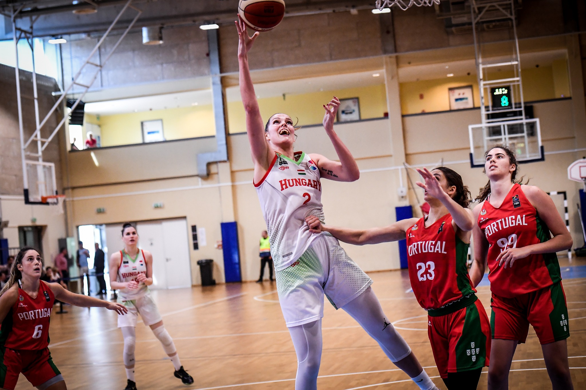 Magyar siker a női kosárlabdában: négy ponttal legyőztük a portugálokat