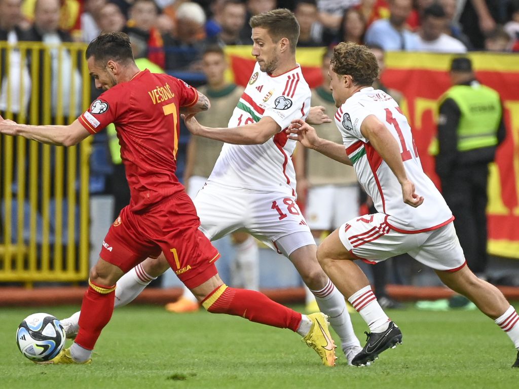 Eb-selejtező: gól nélküli döntetlent játszott a magyar válogatott Montenegró ellen