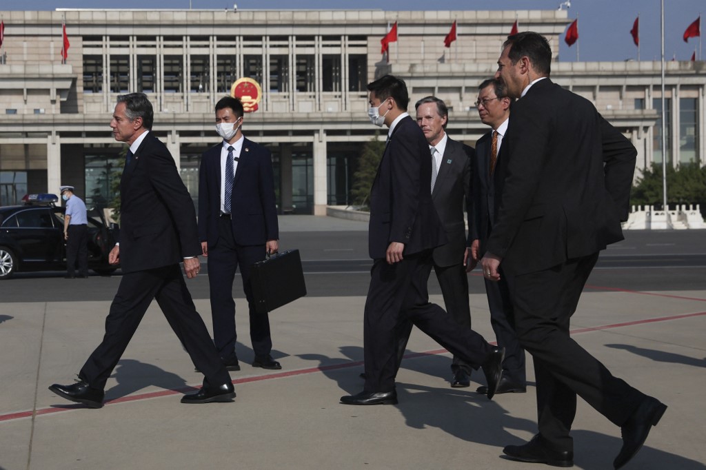 Az amerikai külügyminiszter hirtelen Kínába utazott