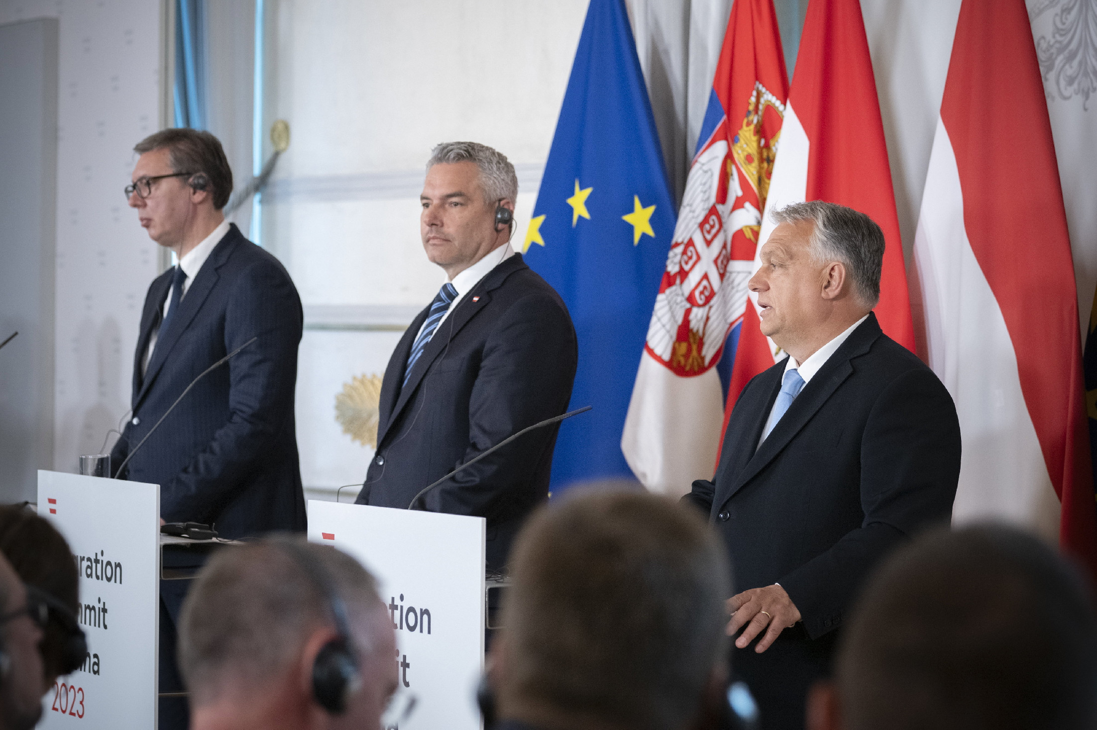 Orbán Viktor: Magyarország nem fogja végrehajtani Brüsszel migrációs döntéseit