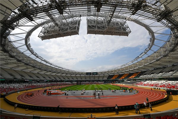 A kétórás halasztás után megkezdődött a budapesti atlétikai világbajnokság