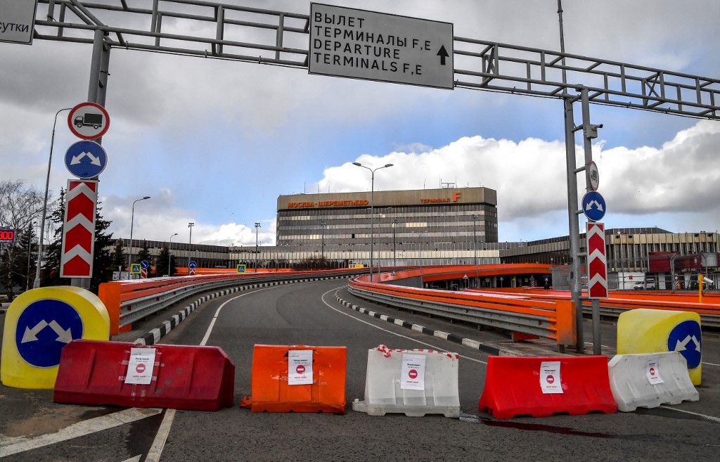 Leállt a moszkvai reptér forgalma kedd hajnalban