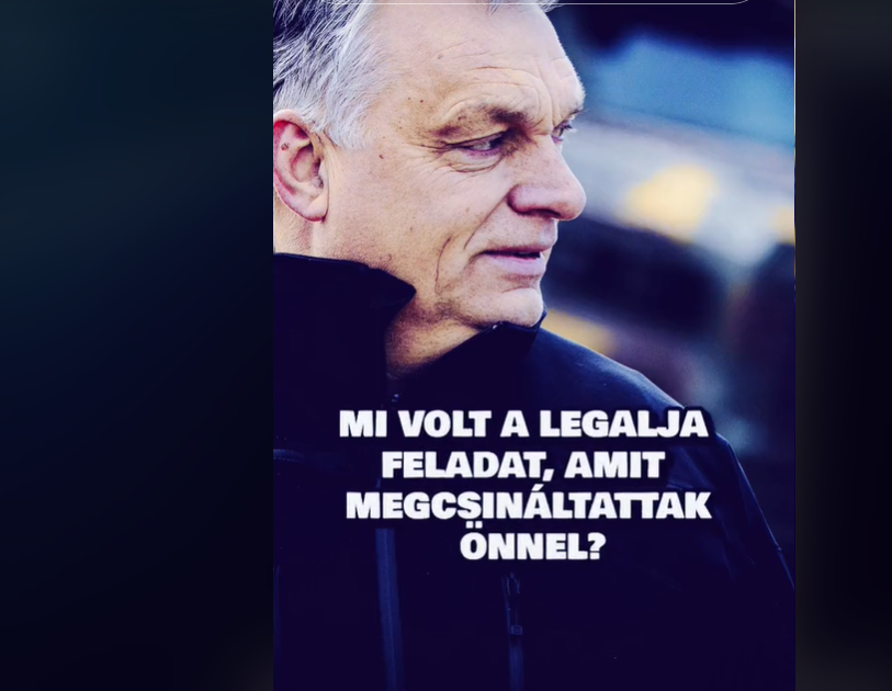 Orbán Viktornak hiányzik a fogda és a priccs