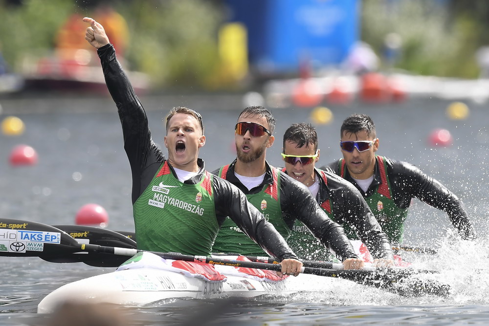 Kajak-kenu vb – Három érem és négy olimpiai kvóta a pénteki döntőkben