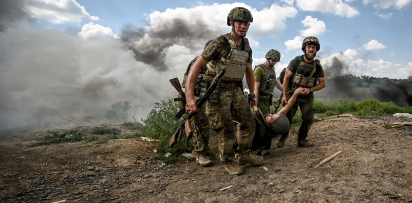 Áttörtek az ukrán csapatok Zaporizzsjánál