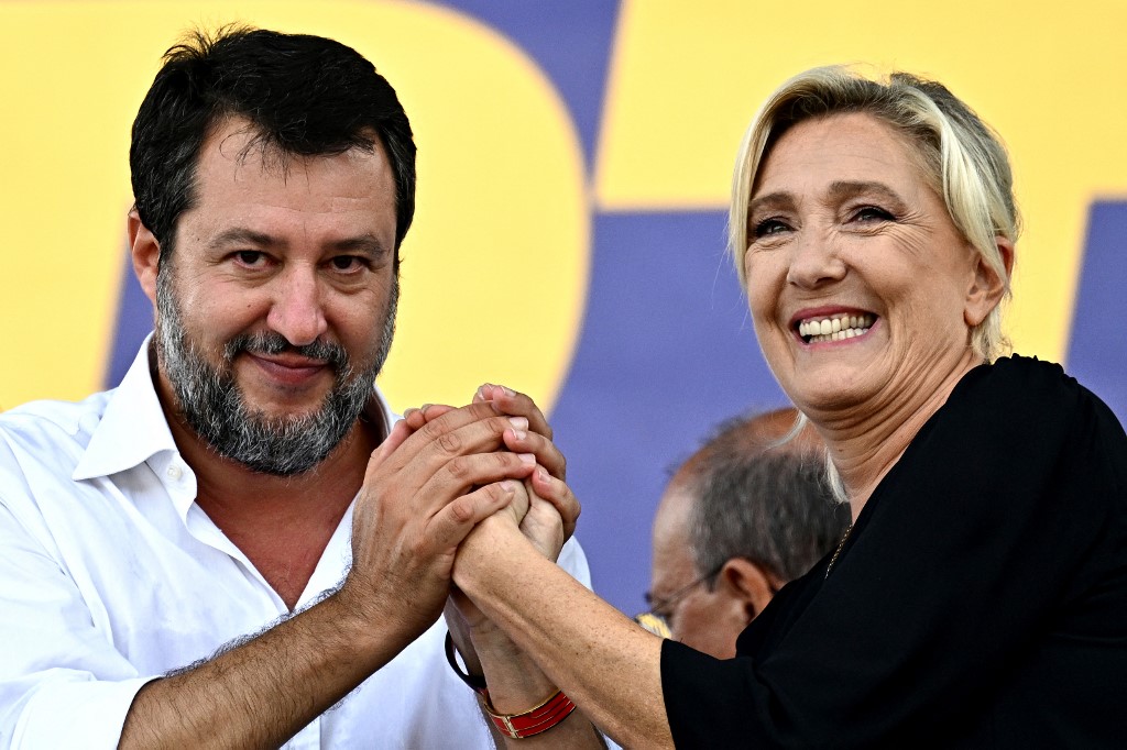 Összeáll a szupercsapat: Matteo Salvini és Marine Le Pen közös küzdelmet hirdet