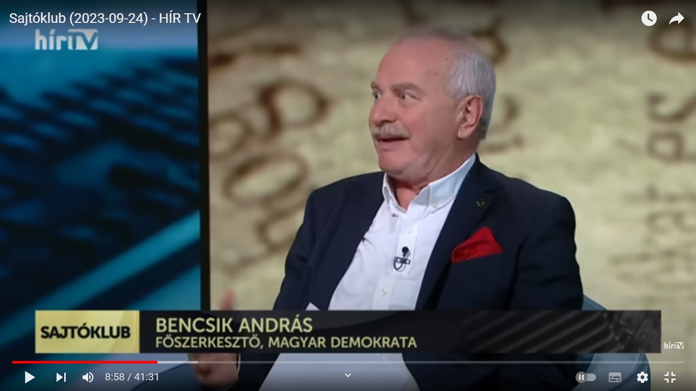 Bencsik: a „svédek agyilag sérült idióták”