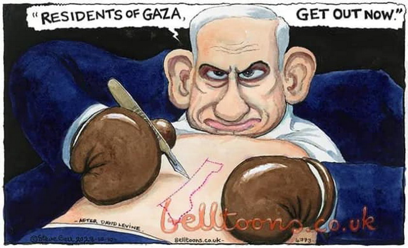 Egy Netanjahu-karikatúra miatt megválik munkatársától a Guardian