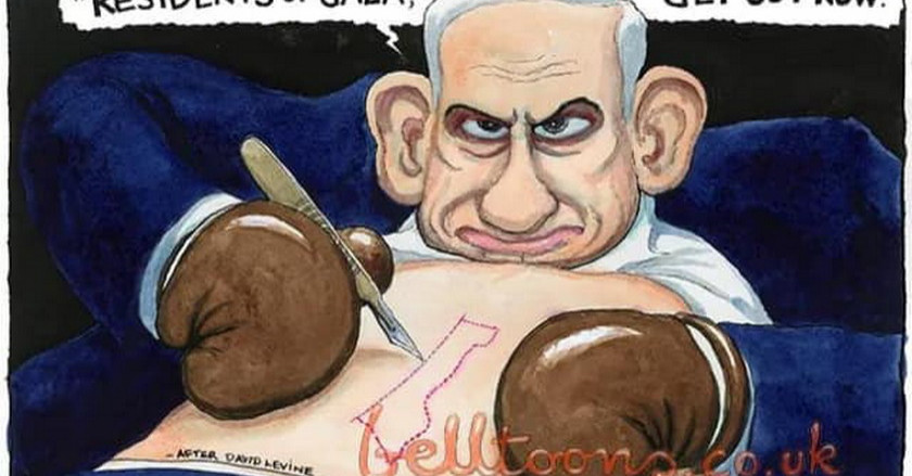 Egy Netanjahu-karikatúra miatt megválik munkatársától a Guardian